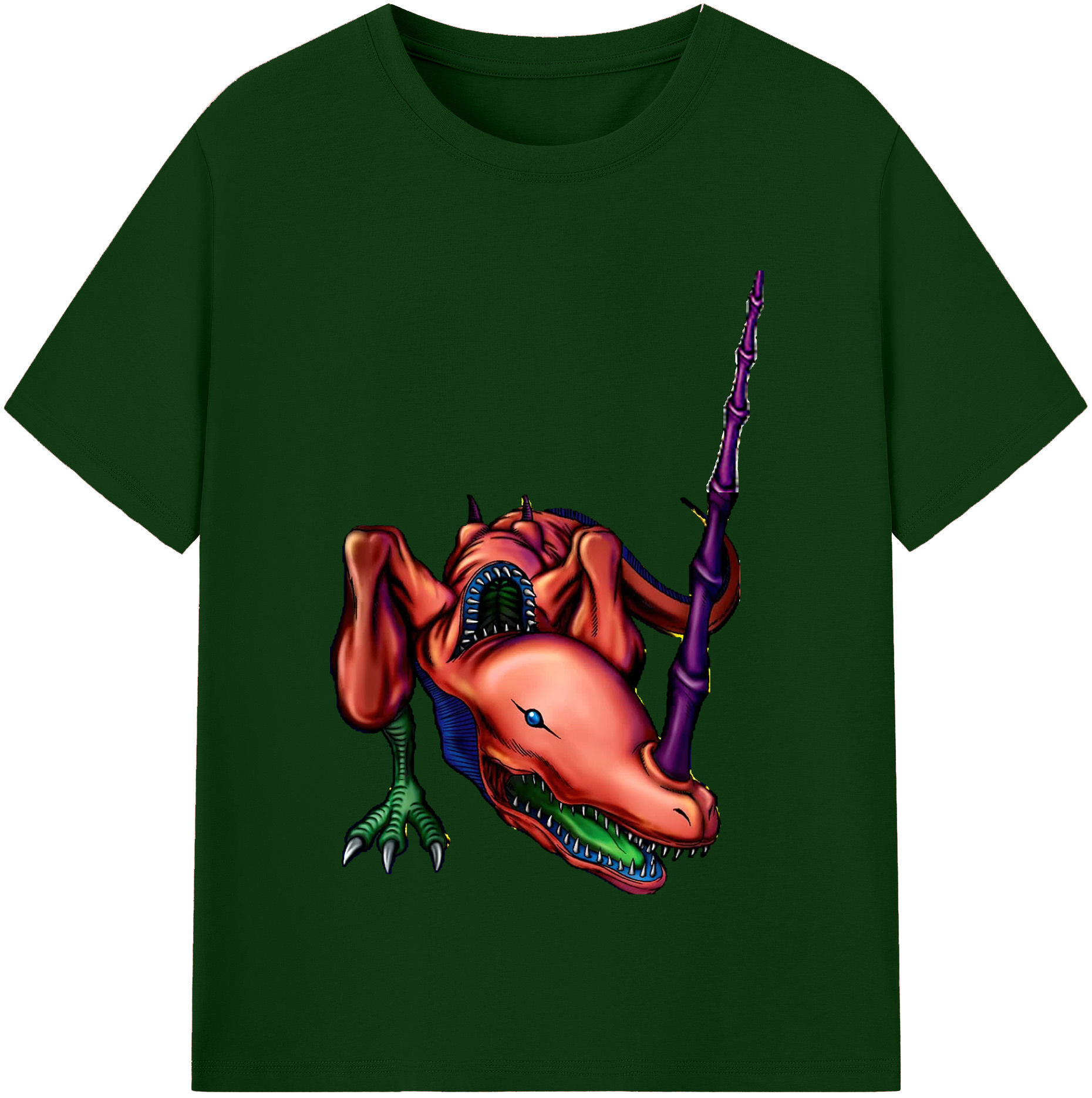 （画像用） 遊☆戯☆王 Yu-Gi-Oh! 綿100％半袖Tシャツ（フロントプリント）